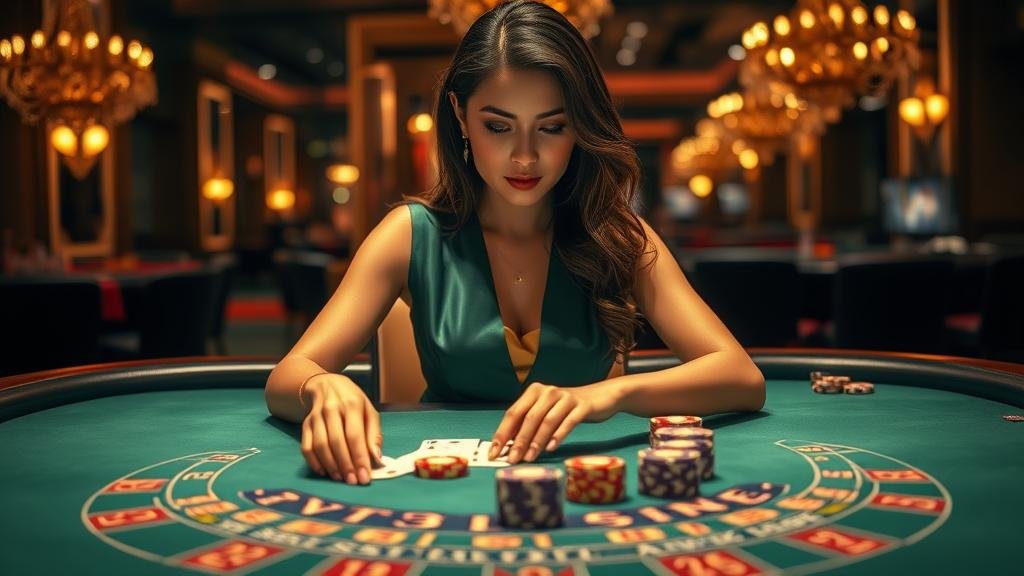 ตารางบาคาร่าพร้อมชิปและไพ่