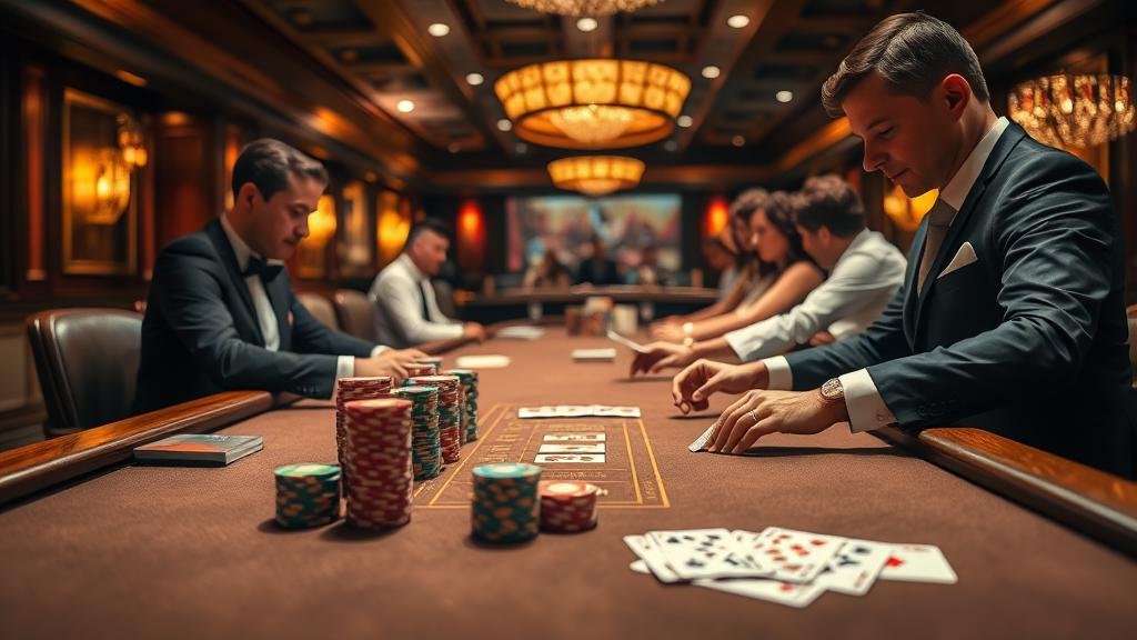 ตารางสถิติและเค้าไพ่บาคาร่าสำหรับวิเคราะห์เกม