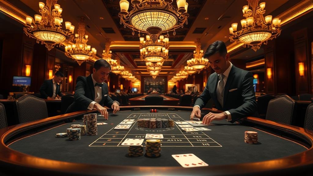 ตารางแสดงเค้าไพ่บาคาร่า