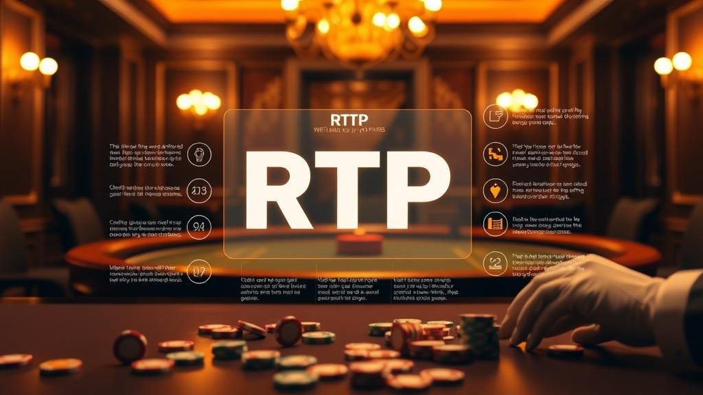 ทำความเข้าใจค่า RTP เพื่อเลือกสล็อตแตกดี Infographic อธิบายค่า RTP ของสล็อต