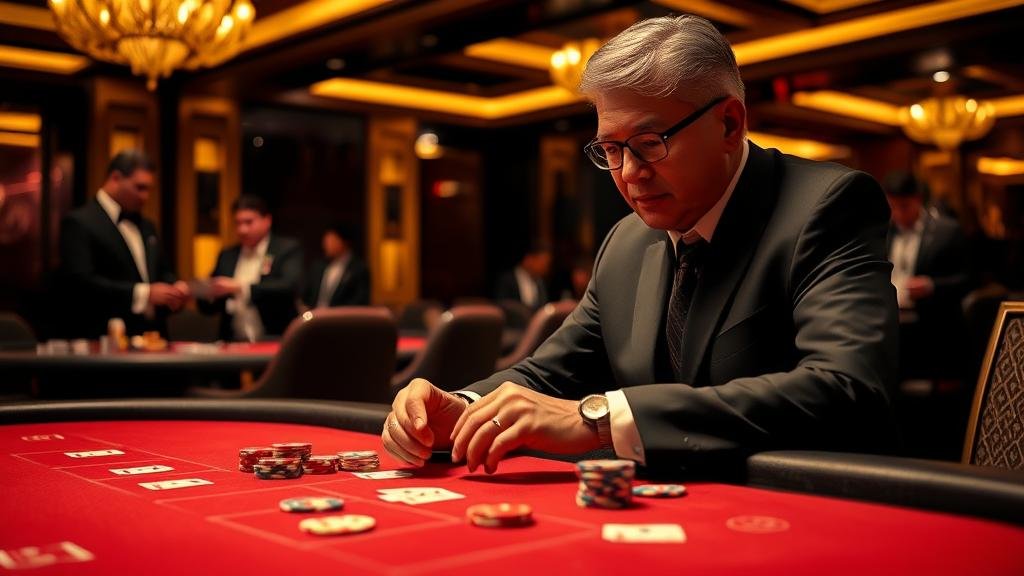 หน้าจอเกม บาคาร่าออนไลน์ สด พร้อมระบบเดิมพัน