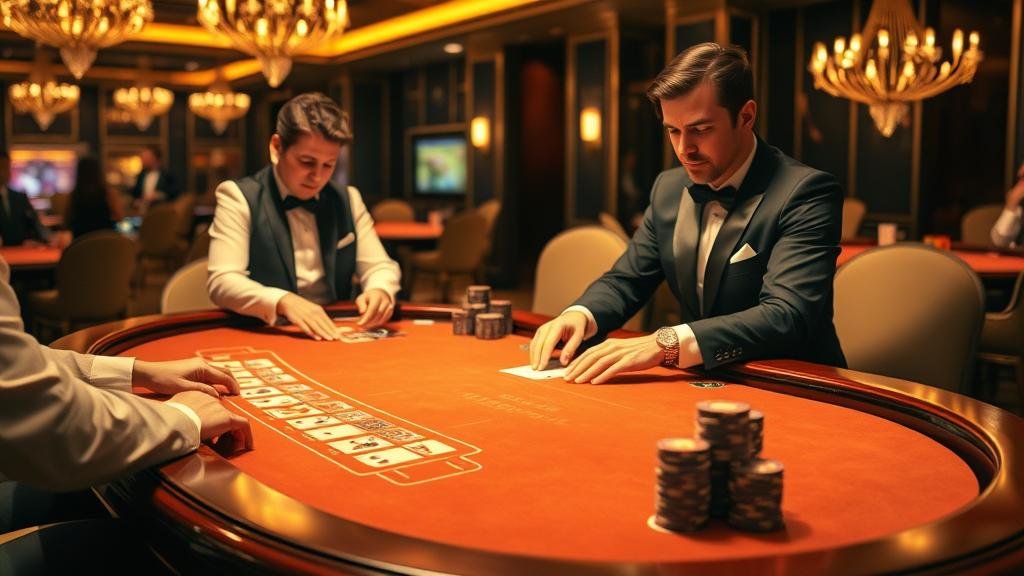 ตัวอย่างเค้าไพ่มังกรในบาคาร่า