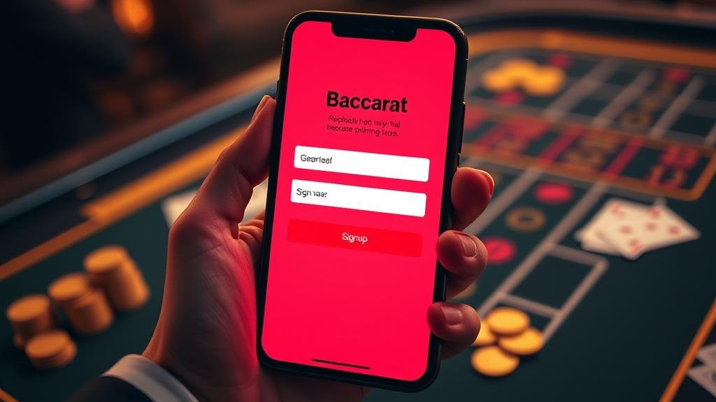 หน้าจอเกมบาคาร่าพร้อมสถิติ
