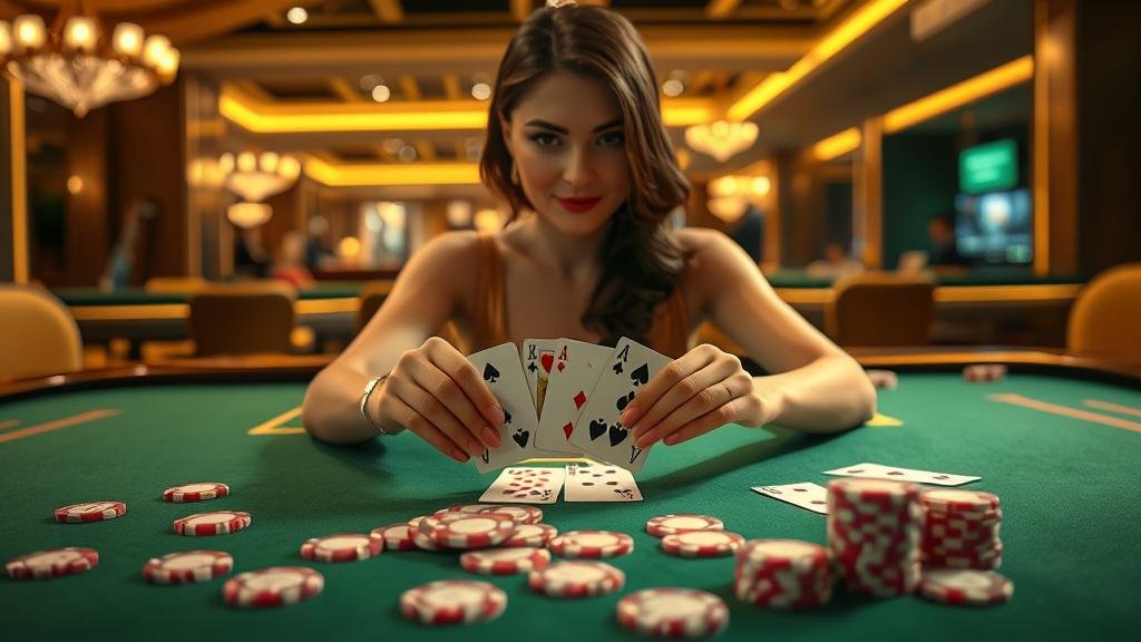 หน้าจอทดลองเล่นบาคาร่าจาก SA Gaming และ DG