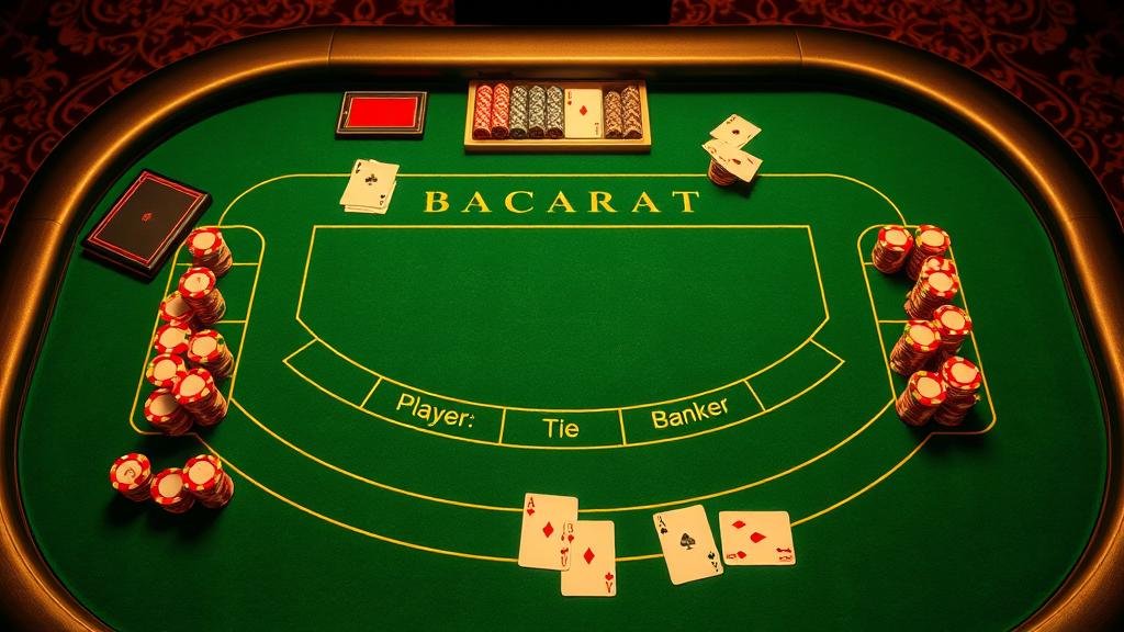 หน้าจอทดลองเล่นบาคาร่า (Demo Play)