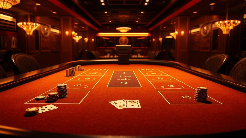 ภาพคนกำลังเล่นบาคาร่าอย่างมีสติและมีสมาธิ