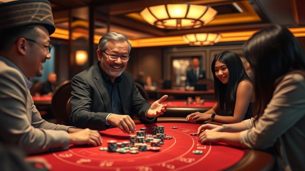 หน้าจอเกมบาคาร่าออนไลน์พร้อมสถิติ