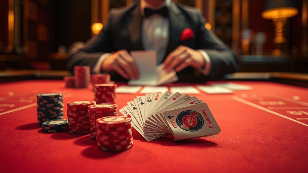 โลโก้และหน้าเว็บแพลตฟอร์มบาคาร่าออนไลน์