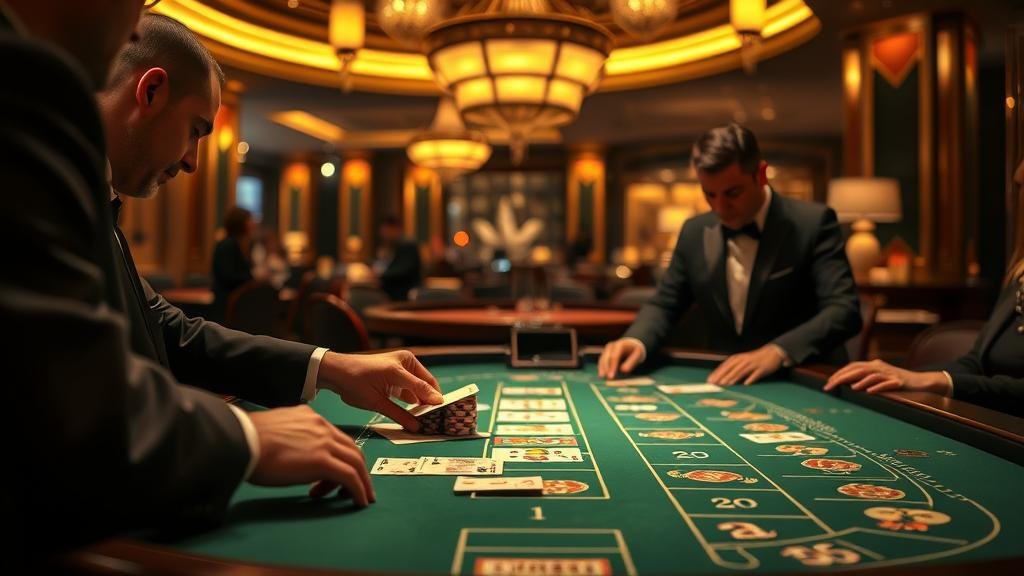 แผนภาพสูตรบาคาร่าและเค้าไพ่