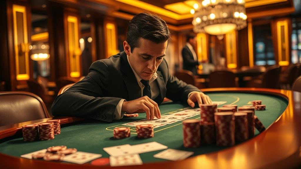 ตัวอย่างผลการเล่นบาคาร่า ฝั่ง Player ชนะ