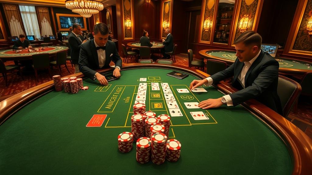 หน้าจอแสดงผลสูตรบาคาร่า AI