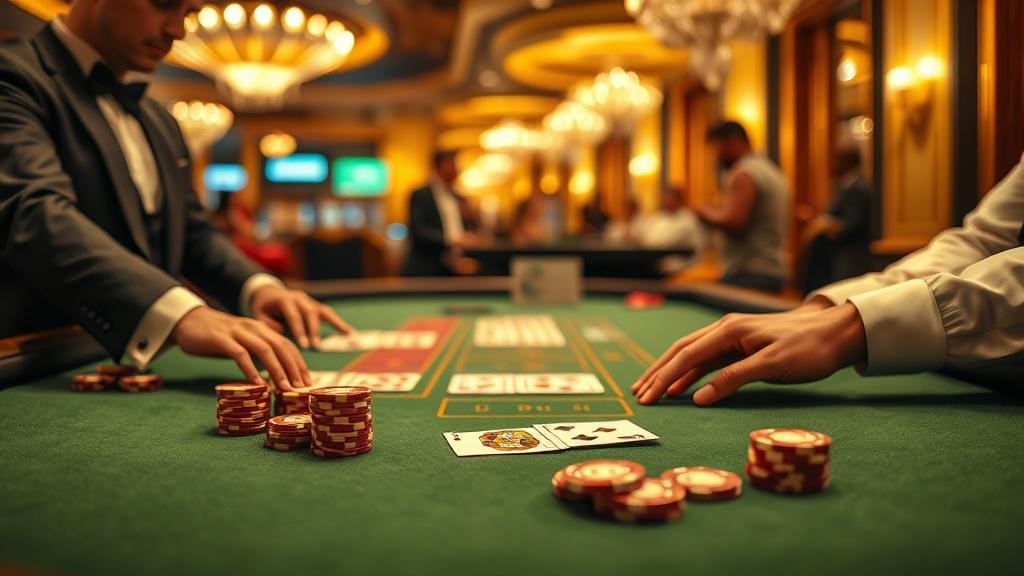 ภาพแสดงการทำงานของสูตรบาคาร่า AI