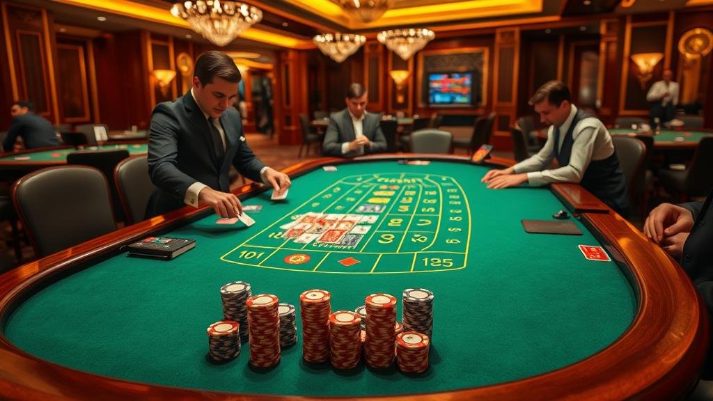 หน้าจอโทรศัพท์แสดงสูตรบาคาร่า AI