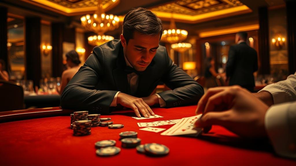 หน้าจอการเดิมพันบาคาร่าออนไลน์ แสดงตัวเลือก Player, Banker, Tie