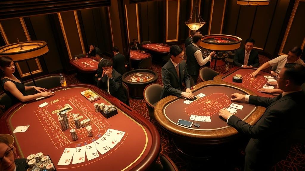 หน้าจอแสดงผลเกมบาคาร่าออนไลน์