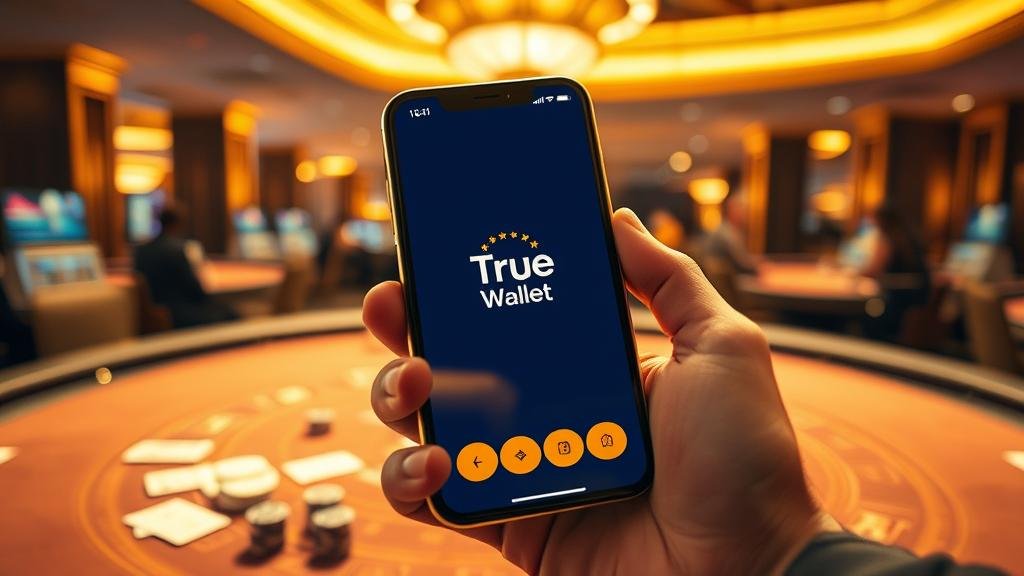 การเล่นบาคาร่าผ่านมือถือด้วย True Wallet