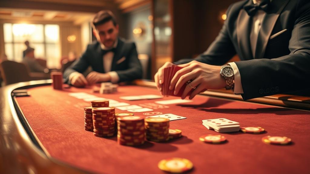 ตัวอย่างการเล่นบาคาร่าบนเว็บพนันออนไลน์