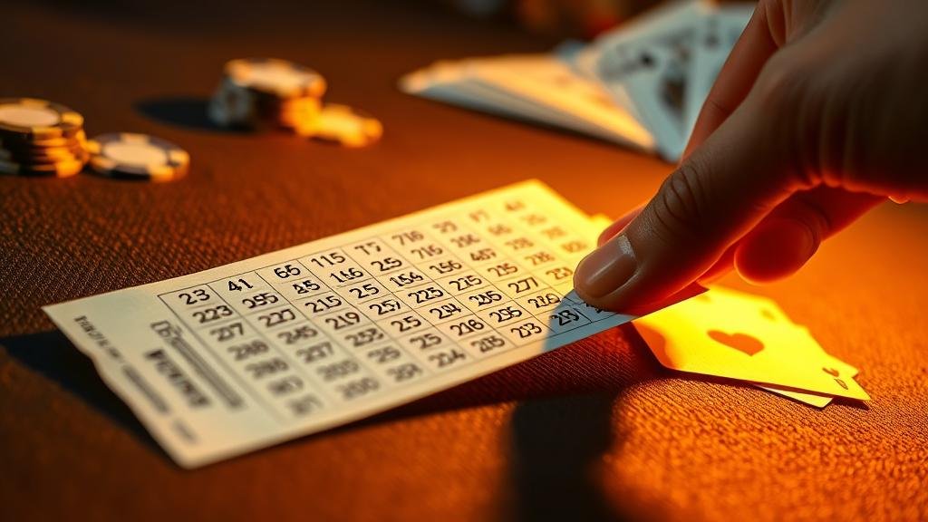การตรวจผลลอตเตอรี่ด้วยใบตรวจหวย ใบตรวจหวยพร้อมตัวเลข