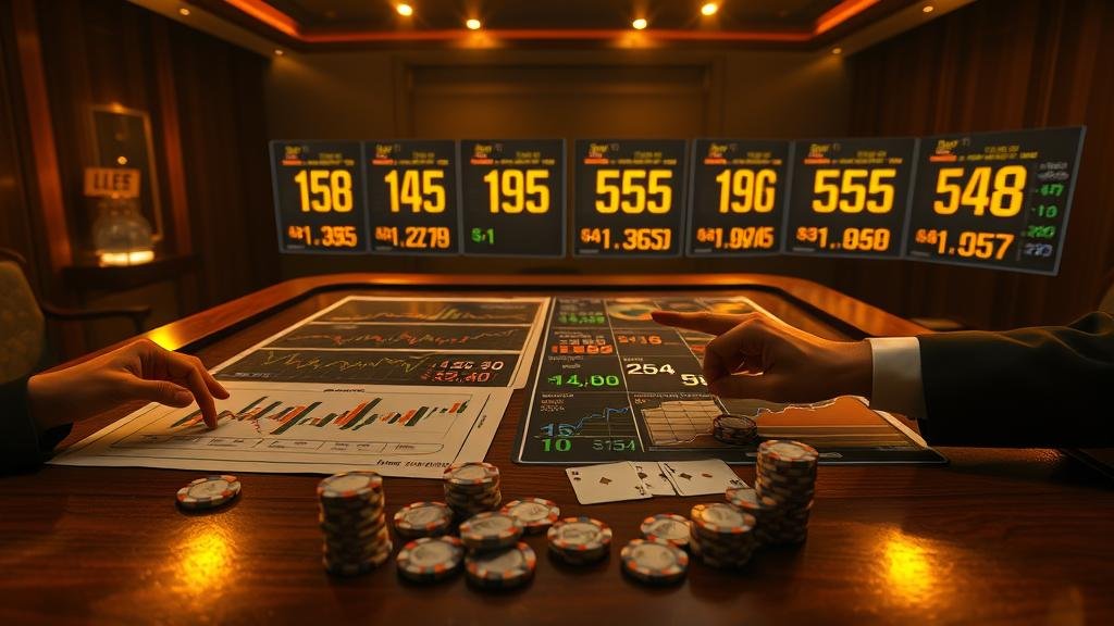 การลุ้นโชคกับสลากกินแบ่งรัฐบาลและหวยหุ้นไทย