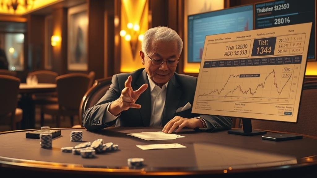 การจดบันทึกเลขเด็ดจากการดูดัชนีหุ้น