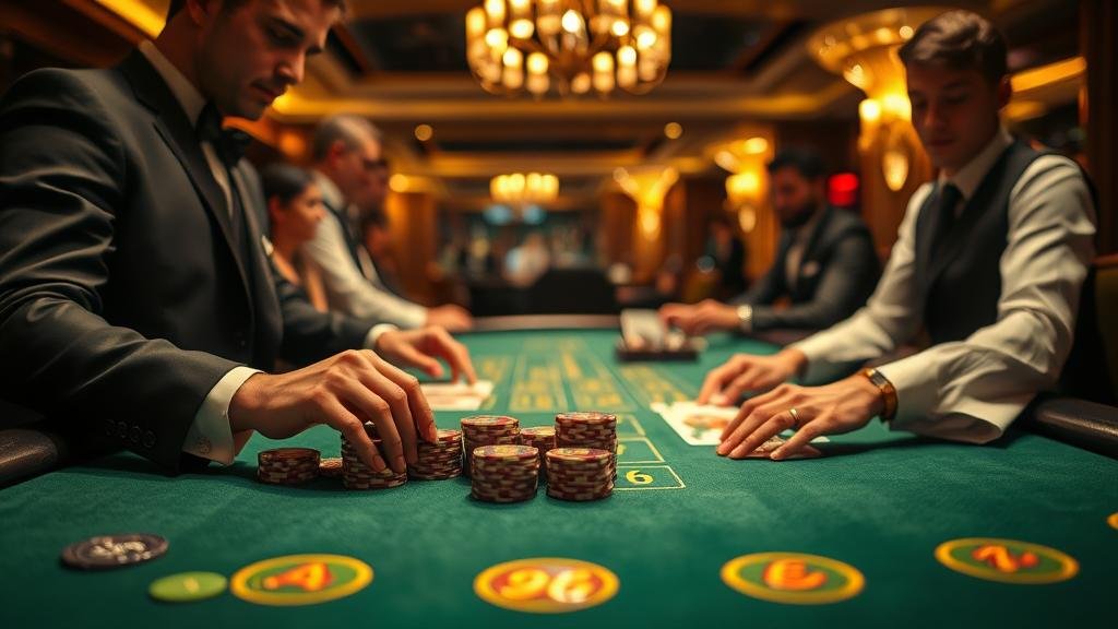 หน้าจอแสดงผลสูตรบาคาร่า AI