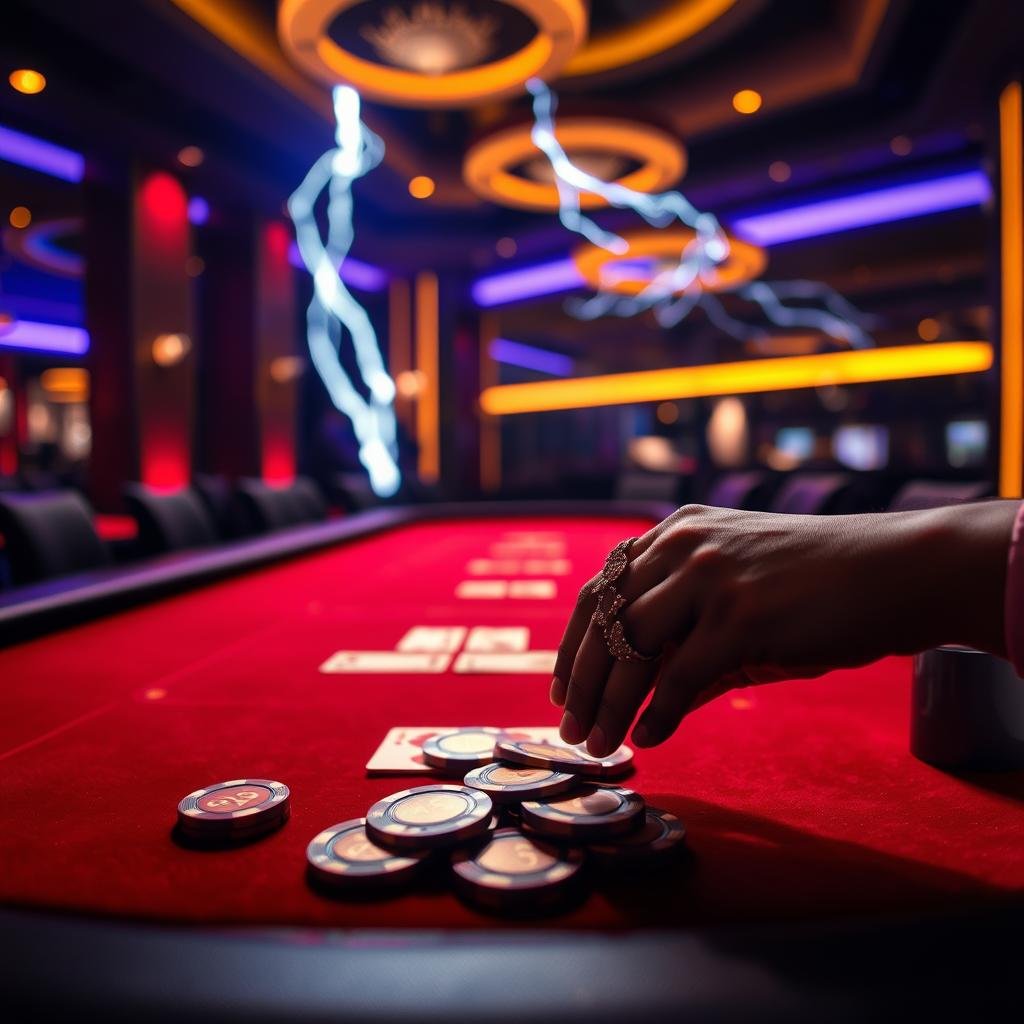 Lightning Fast Baccarat Online: 10% Cashback Bonus customer success background