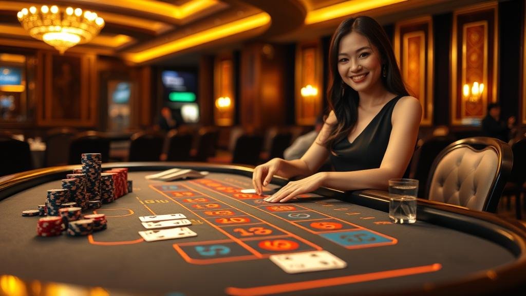 แผนภาพกลยุทธ์การเล่นบาคาร่า