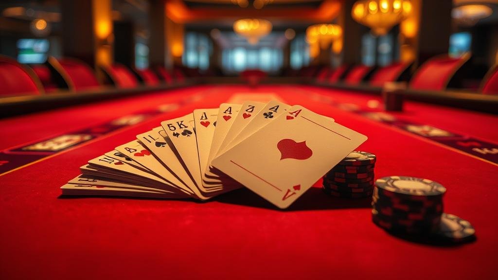 การวางเดิมพันบาคาร่าด้วยชิปคาสิโน