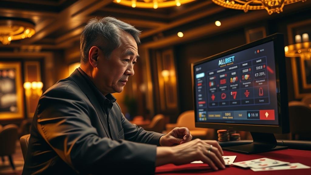 ภาพเปรียบเทียบจิตวิทยาการเล่นบาคาร่า