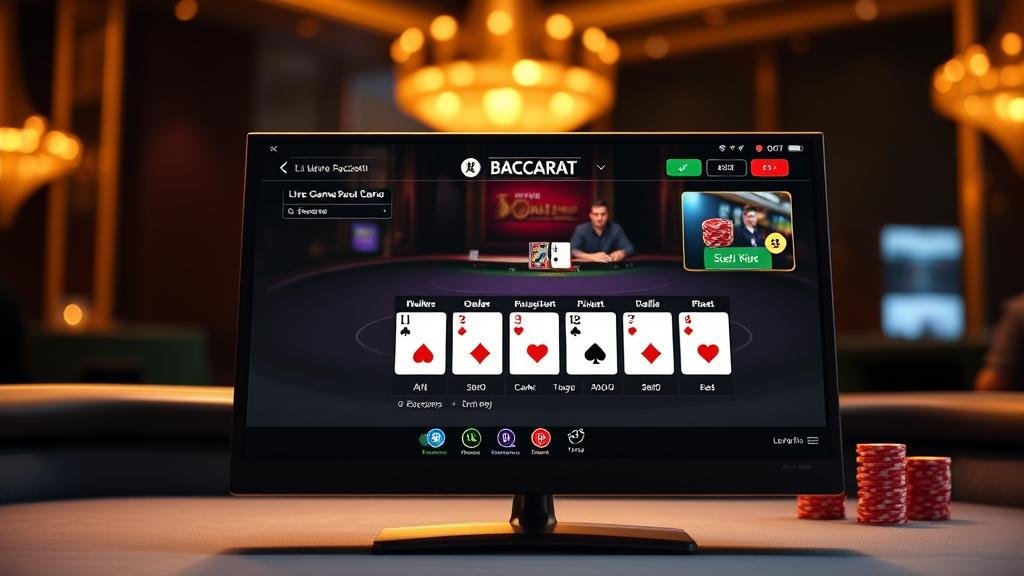 นักพนันบาคาร่าที่กำลังใช้สมาธิ