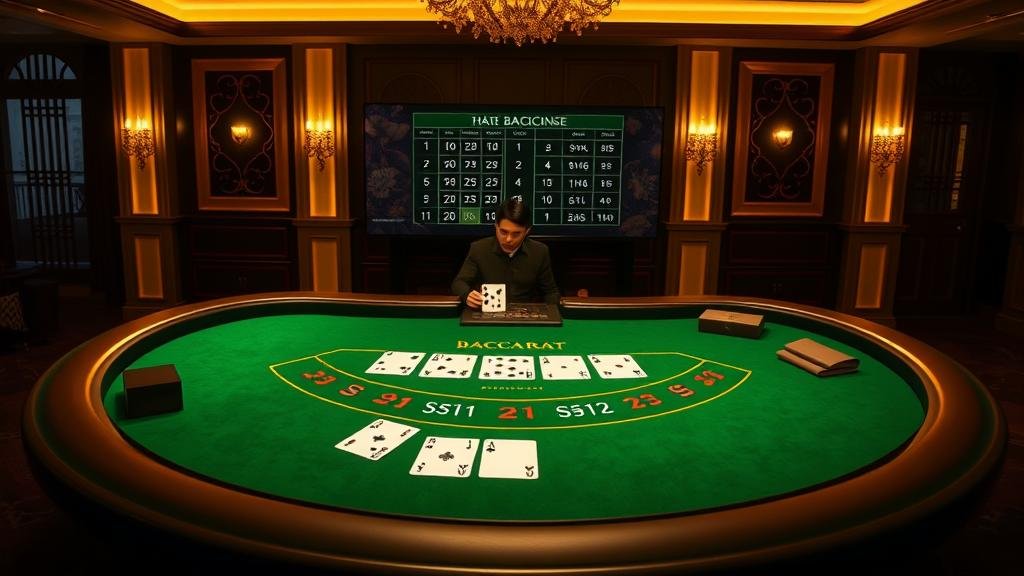 ตัวอย่างเค้าไพ่บาคาร่า