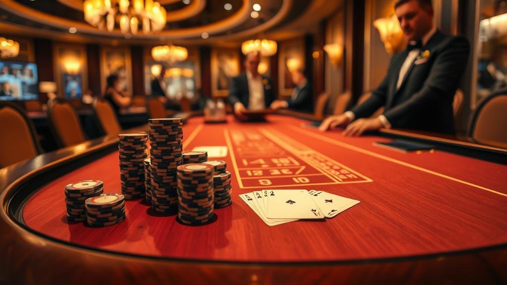 การแจกไพ่บาคาร่า