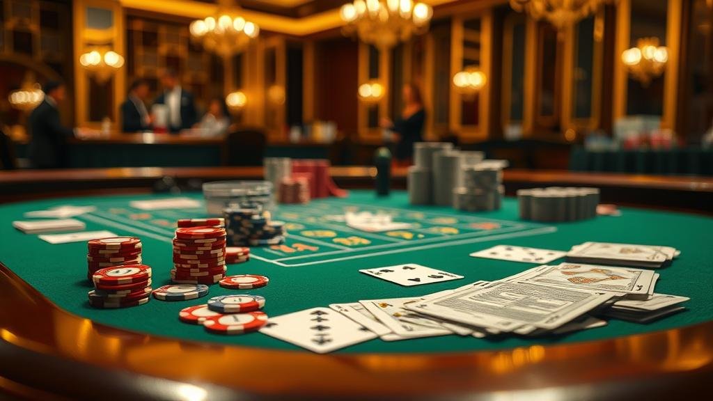 หน้าจอแสดงสถิติและเค้าไพ่บาคาร่า