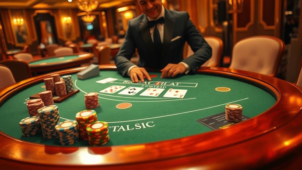 หน้าจอแสดงผลการเล่นบาคาร่า