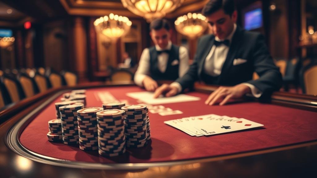 แผนผังแสดงสูตรการเล่นบาคาร่า