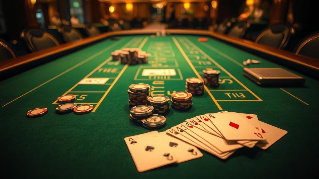 การแจกไพ่บาคาร่าและเค้าไพ่