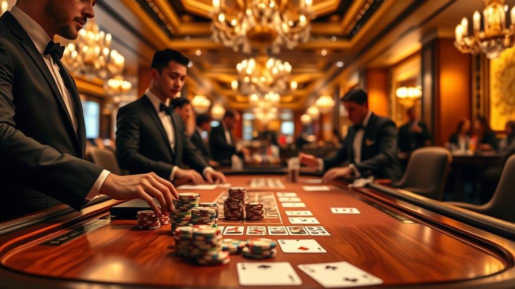 การวางเดิมพันในเกมบาคาร่า