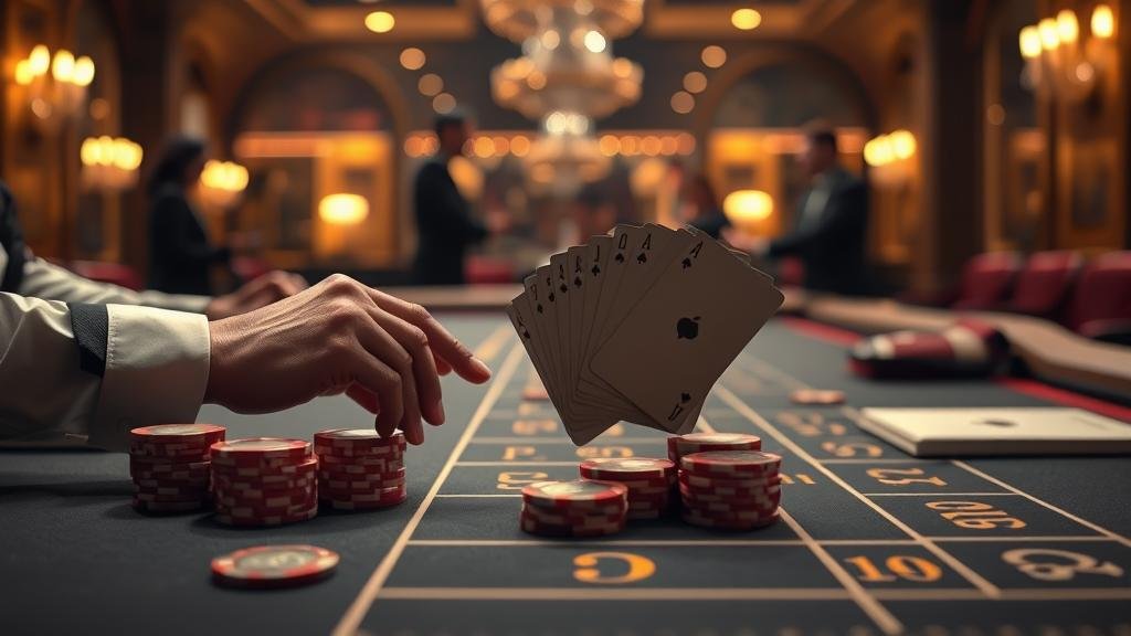 หน้าจอเล่นบาคาร่าพร้อมสถิติ