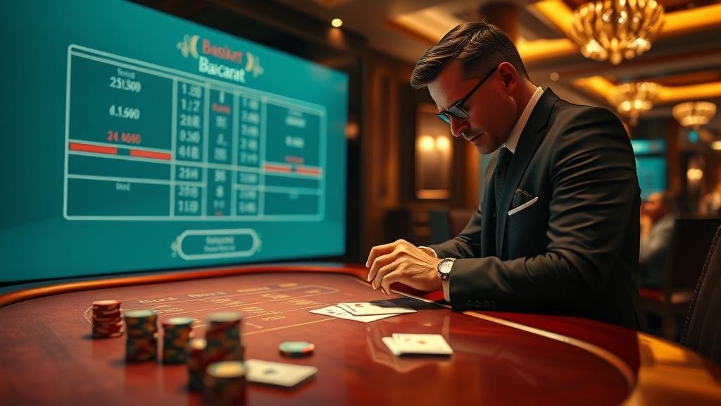 หน้าล็อบบี้คาสิโนออนไลน์ แสดงเกมบาคาร่าทดลอง