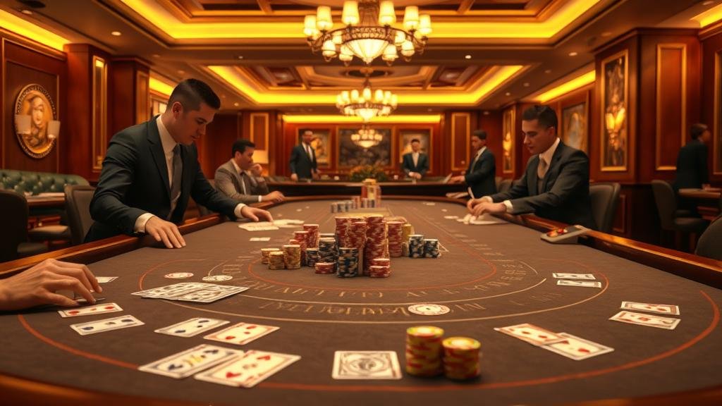 อินเทอร์เฟซเกมบาคาร่าสด