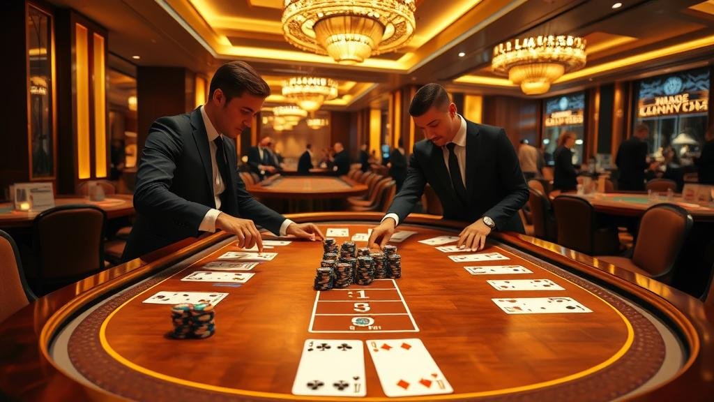 ตารางแสดงเค้าไพ่บาคาร่า