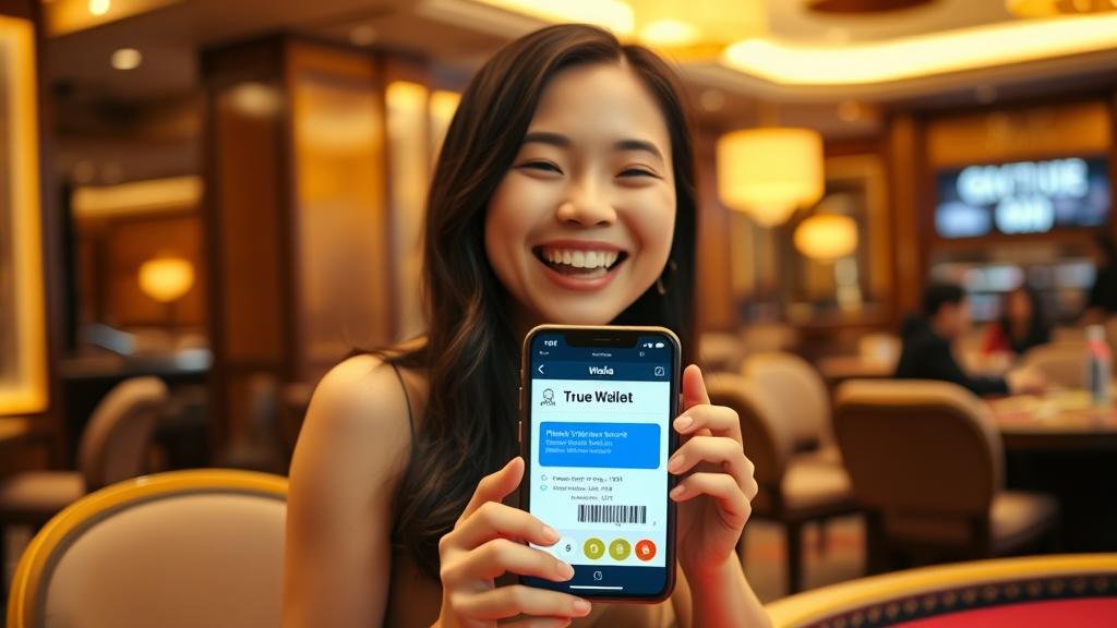 ยืนยันการถอนเงินบาคาร่าผ่านมือถือด้วย True Wallet