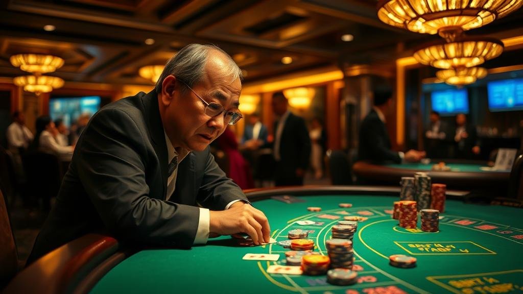 นักพนันชาวไทยเฉลิมฉลองชัยชนะบาคาร่าบนเว็บตรง