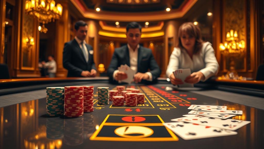 ตัวอย่างตารางเค้าไพ่บาคาร่าออนไลน์