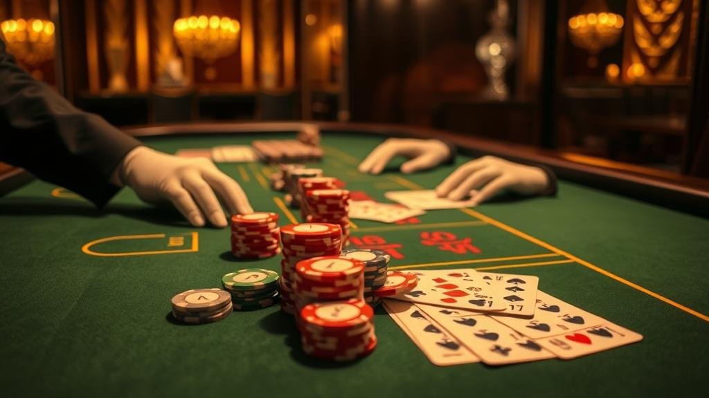 หน้าจอแสดงผลการวิเคราะห์บาคาร่าด้วย AI