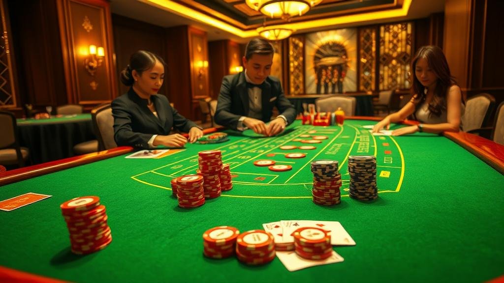 เค้าไพ่มังกรในบาคาร่า