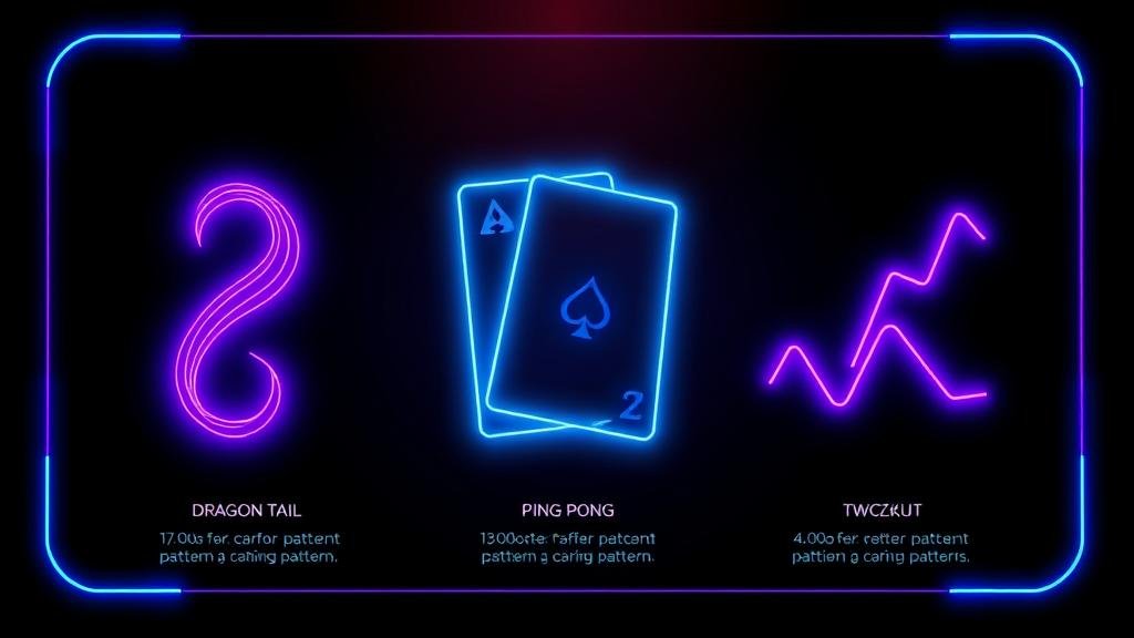 ตัวอย่างเค้าไพ่มังกรและปิงปองในบาคาร่า