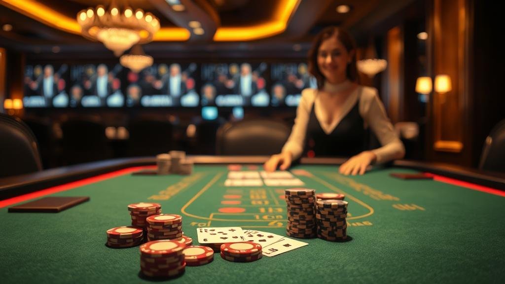 ภาพประกอบเทคนิคแทงทบในบาคาร่า