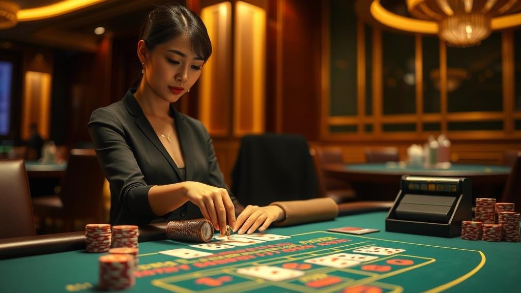 หน้าจอแสดงผลการวิเคราะห์ด้วย AI สำหรับบาคาร่า