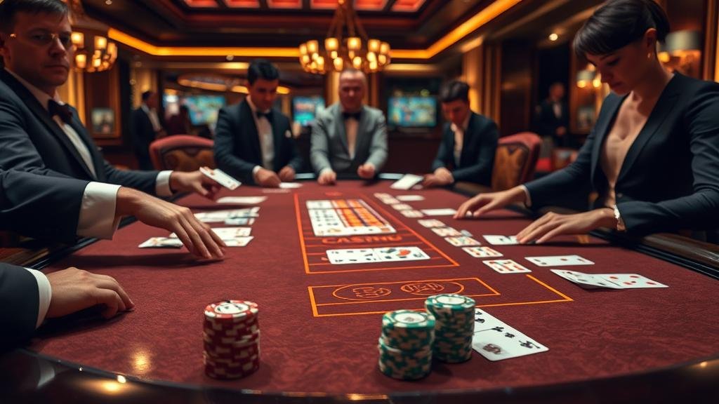 อินโฟกราฟิกสูตรบาคาร่าและสถิติ